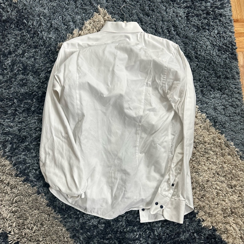 Classic White Men's Shirt
